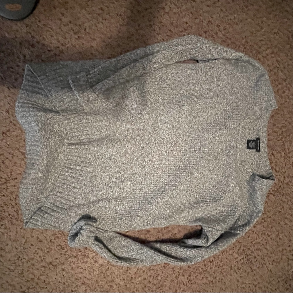 Calvin Klein high-lo sweater